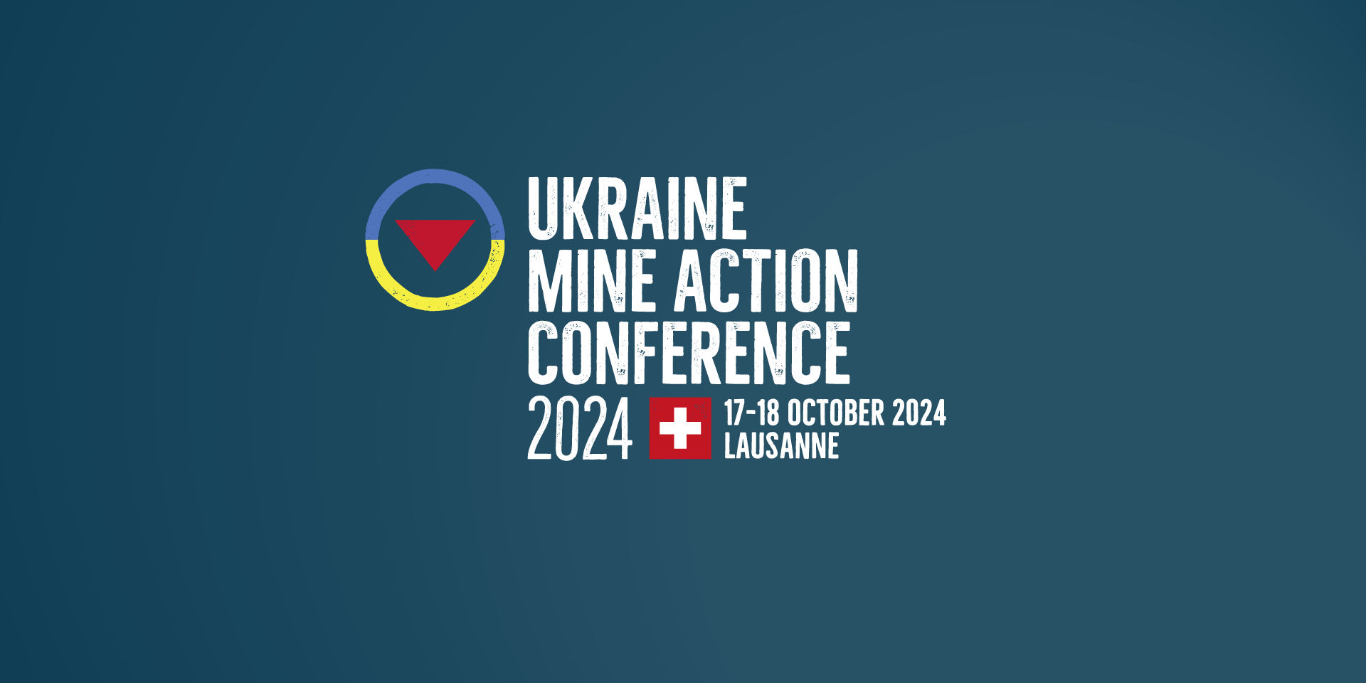 Logo Ukraine Mine Action Conference. 