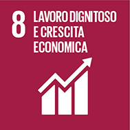 Obiettivo 8: Promuovere una crescita economica duratura, inclusiva e  sostenibile, la piena occupazione e il lavoro dignitoso per tutti