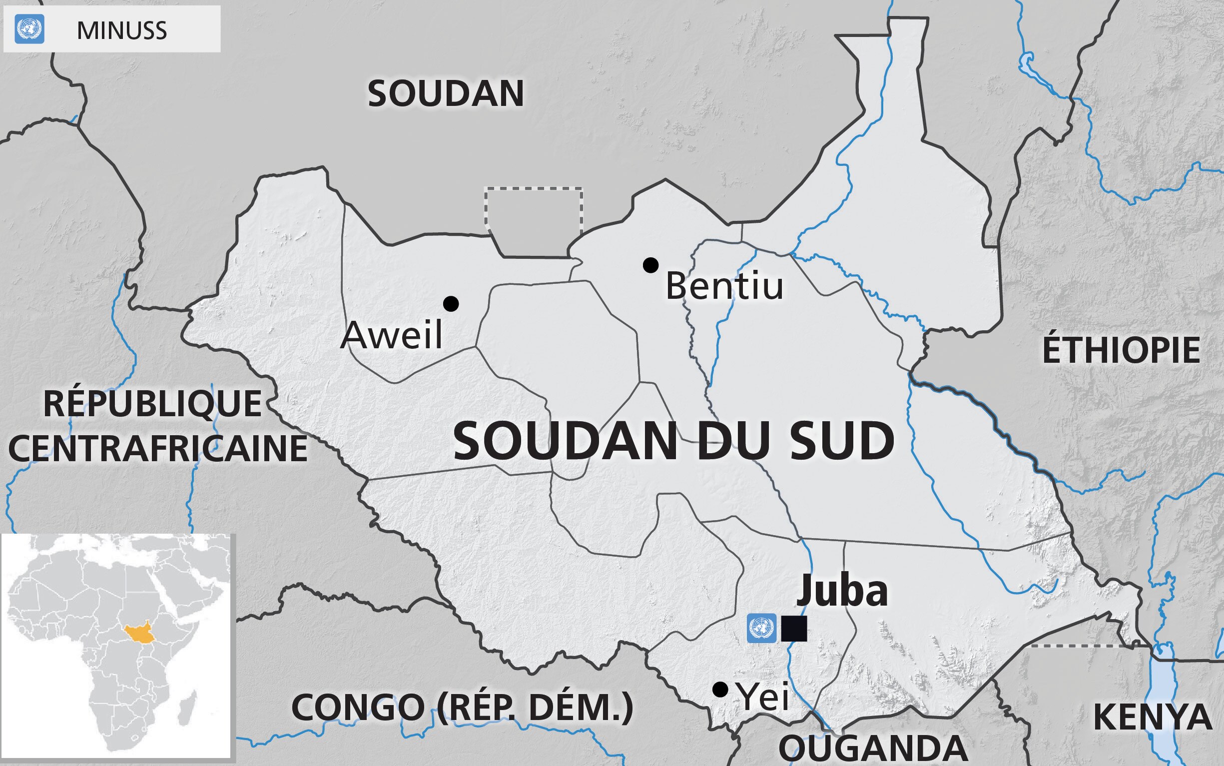 MINUSS Soudan Sud