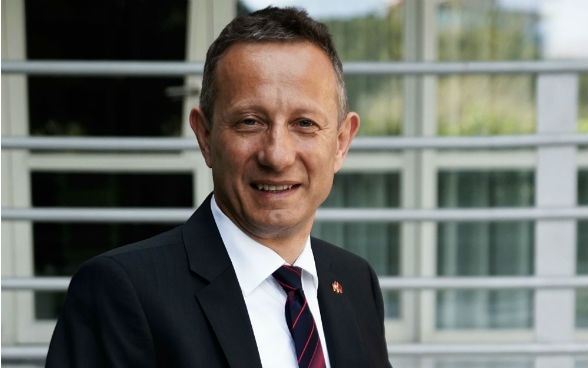 Swiss Ambassador in Albania Christoph Graf. 