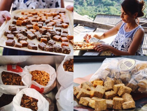 Nane Sargsyan, dried fruit candy producer from Meghri