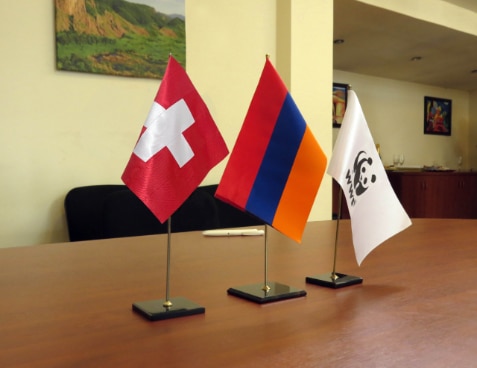 The project is realized in frames of a partnership between Switzarland, Armenia and WWF