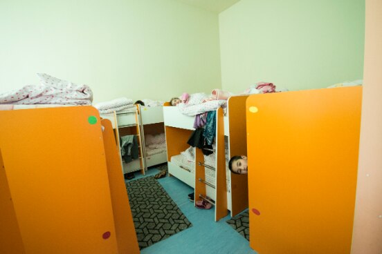The renovated kindergarten, Amasia, Armenia