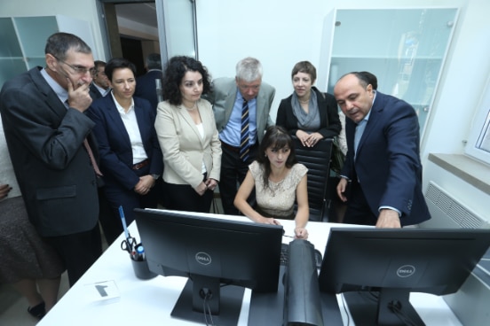 One-stop-shop Citizen Office Opening, Amasia, Armenia