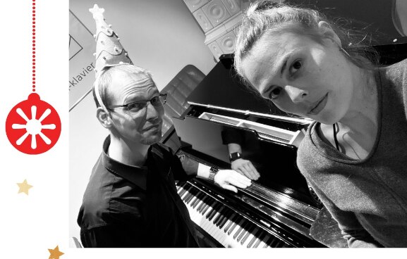 Ronald Sedlacek (Klavier) und Gabriela Ryffel (Gesang)