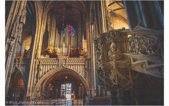 Die Riesen-Orgel im Stephansdom