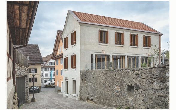 Kronengasse Sempach. Roman Hutter Architektur