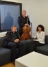 Séverine Payet (Klarinette) und die Brüder Christophe (Violoncello) und Marc (Klavier) Pantillon