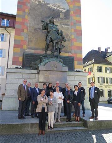 Groupe à Altdorf