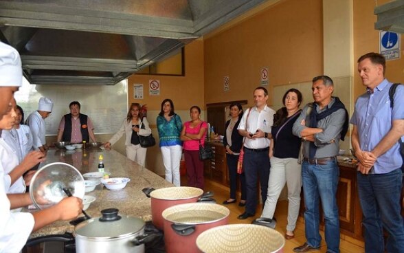 Misión Suiza en el Instituto Tecnológico Sayarinapaj