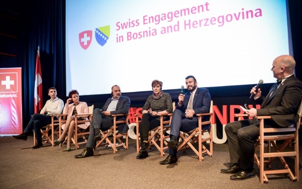 Panel at Swiss CS for BiH Launching_16.03.2017_Sarajevo_BiH