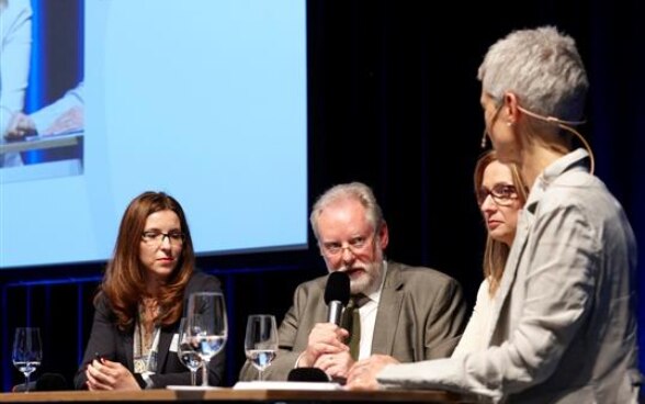 Joseph Guntern, Director of Cooperation at the Embassy of Switzerland in BiH, at the annual Conference of Swiss cooperation in Eastern Europe 2015 in Biel, Switzerland © FDFA