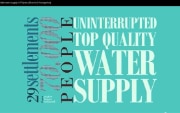 Water is life infographics © FDFA