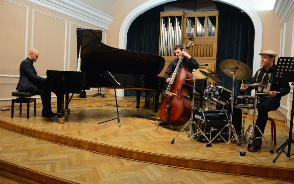 Concert of Swiss Jazz Trio Vein