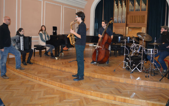 Jazz Workshop in the Sarajevo Music Academy