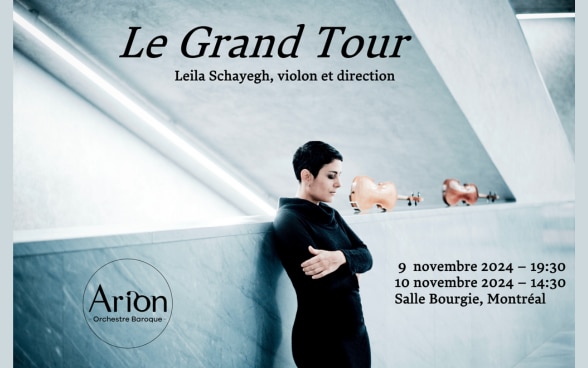 Leila Schayegh avec Arion Orchestre Baroque
