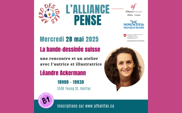 Comics Workshop promo Léandre Ackermann