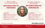 Participez à notre cours d'introduction à la langue romanche.
