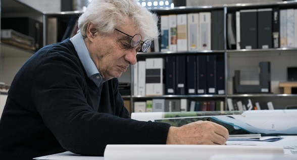 Swiss architect Mario Botta