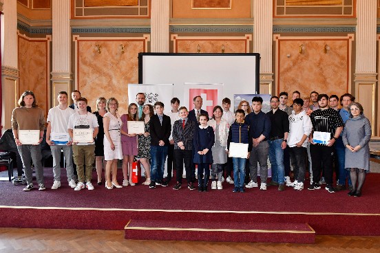 Remise des prix à Ústí nad Labem