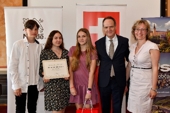 Award ceremony in Ústí nad Labem