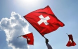 Drapeau suisse, © DFAE, Présence suisse