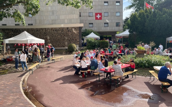 Fête nationale suisse à la Cité internationale universitaire de Paris