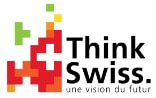 Logo Think Swiss © Ambassade de Suisse, Jérôme Liniger (studio-irresistible.com) de Graphic design