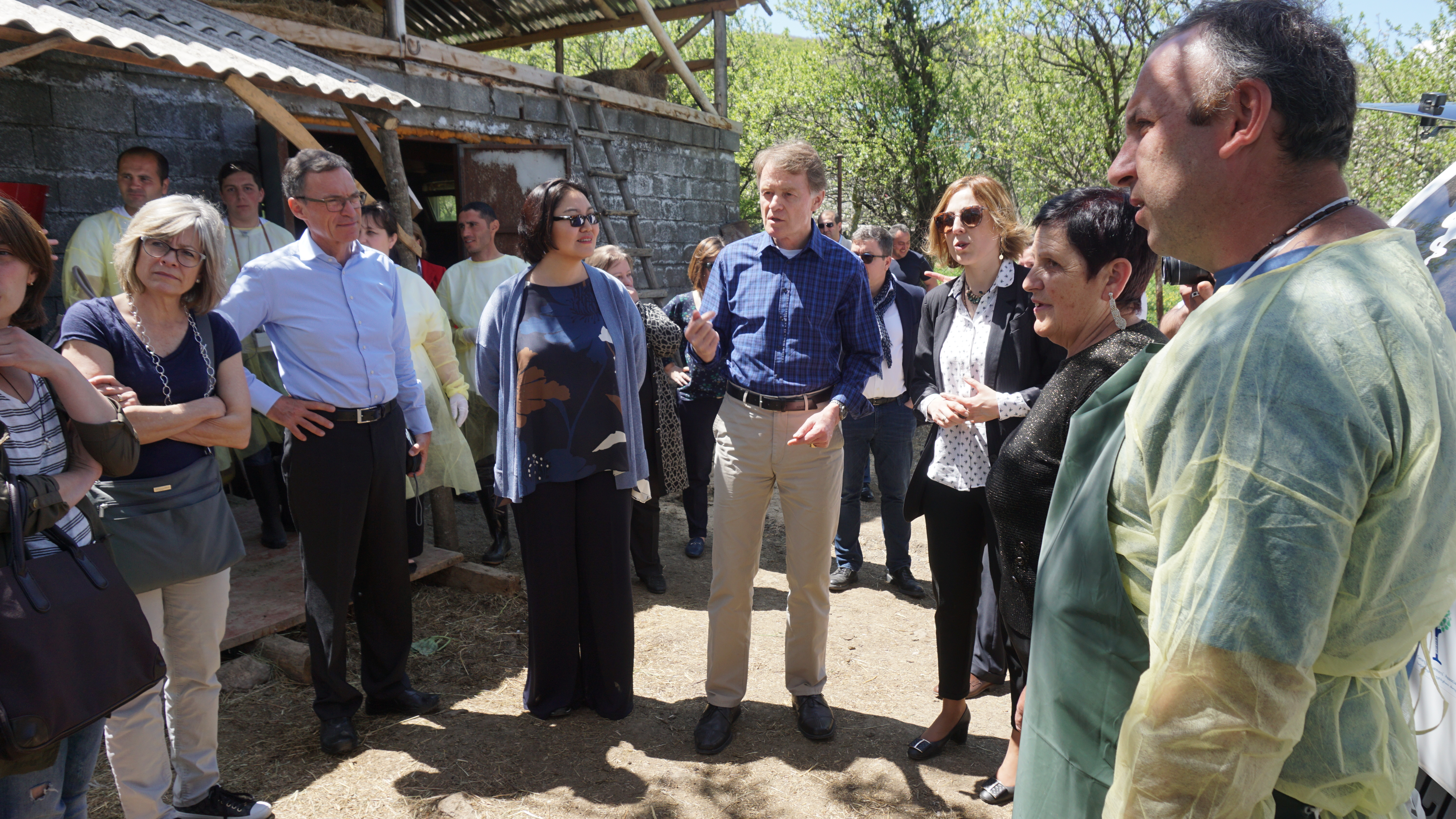 SDC's Director General visits Swiss-funded projects in Georgia