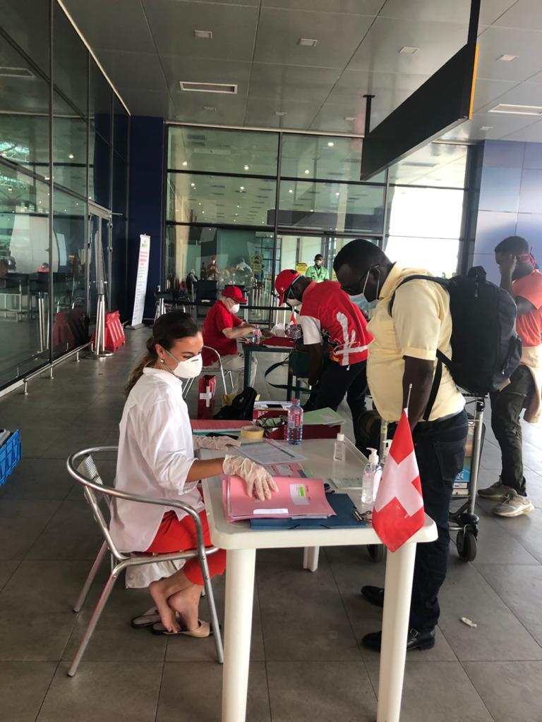 Swiss nationals repatriate
