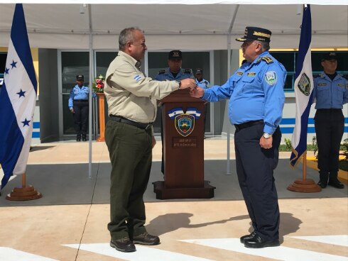 Inauguración Posta Policial Gracias a Dios