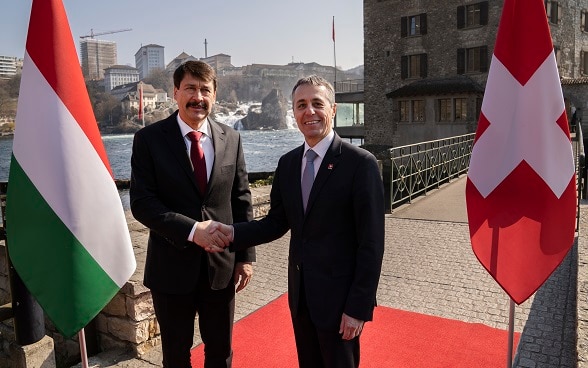 President Cassis receives Hungary’s President Áder