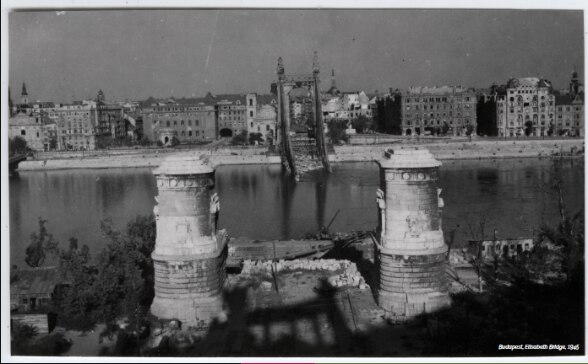 Budapest, Elisabeth Brücke, 1946 © IKRK 