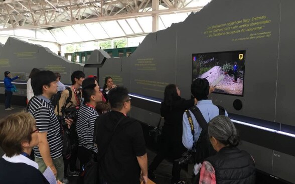 Japanese Media Tour on "Innovative Doboku (civil engineering) in Switzerland"