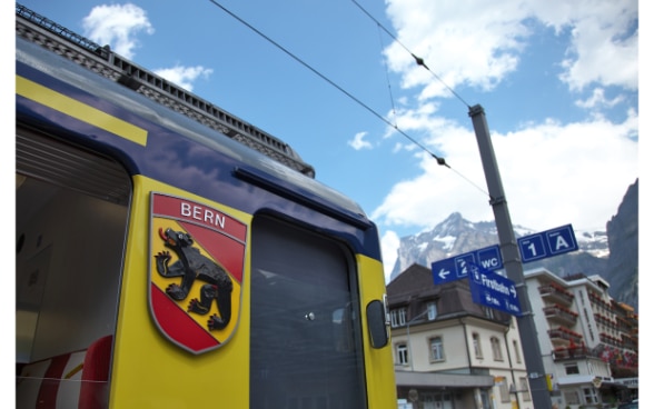 Train plus in Switzerland 