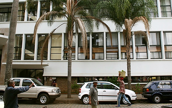 Le bâtiment de l'ambassade à Antananarivo