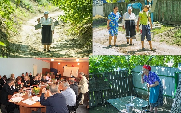 Image of rural inhabitants in Moldova
