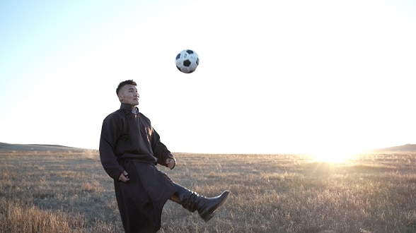 Yak leather football