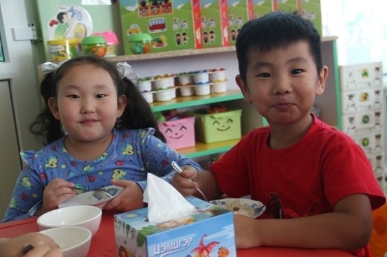 Kindergarten children