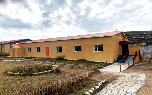 Renovated water and sanitation facility at Women's prison 