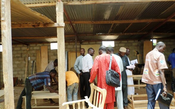 Visite d'un centre de formation à Fada © DDC Niger