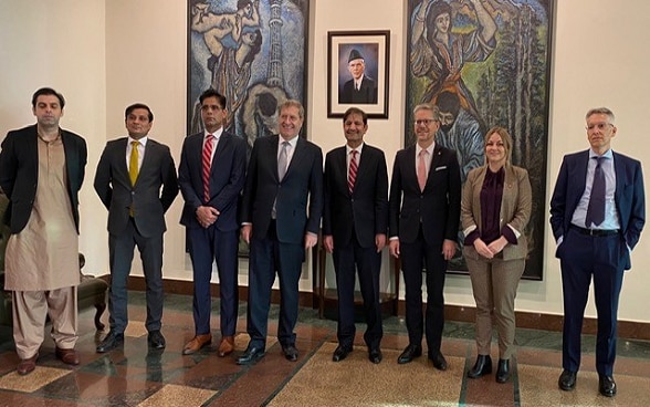 Bilateral Political Consulatios: Swiss delegation at the Ministry of Foreign Affairs 