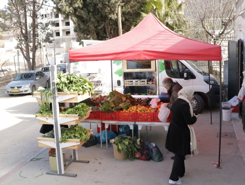 Improved access to markets for fresh fruits and vegetable (FFV) small scale producers (men and women), occupied Palestinian territory