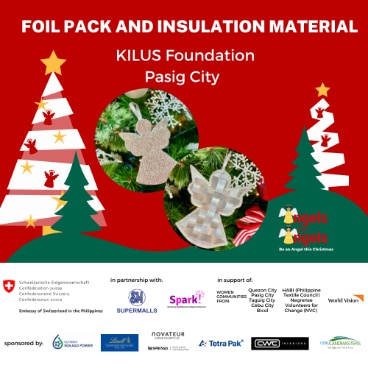 Foil pack and insulation material - KILUS Foundation, Pasig