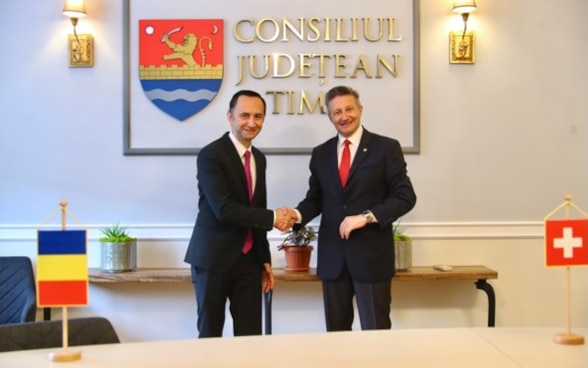 Ambassador Massimo Baggi’s discussions with local authorities focused on projects in which Switzerland and Timiș County can work together to bring concrete benefits to the local community