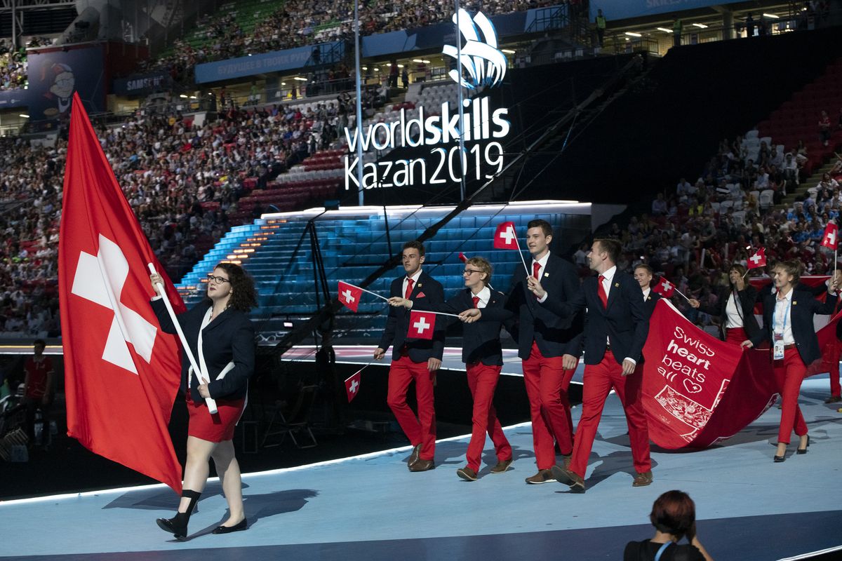 Délégation suisse aux WorldSkills Kazan 2019