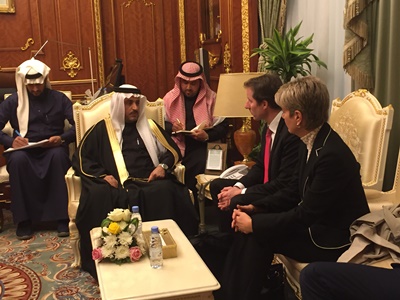 Thomas Aeschi meets with the Shura Council in Saudi Arabia