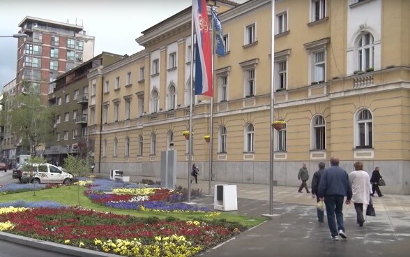 City center Uzice, Serbia