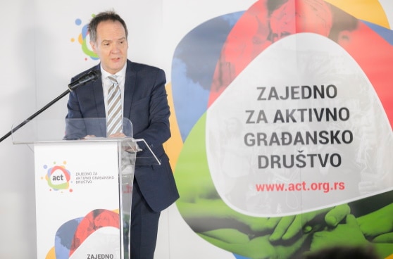 Ambassador Philippe Guex at ACT