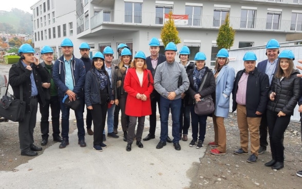 Serbian representatives on a study visit to Switzerland 